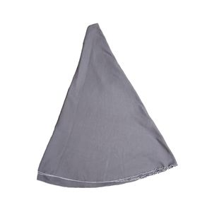 Gray Linen Round Tablecloth 70"